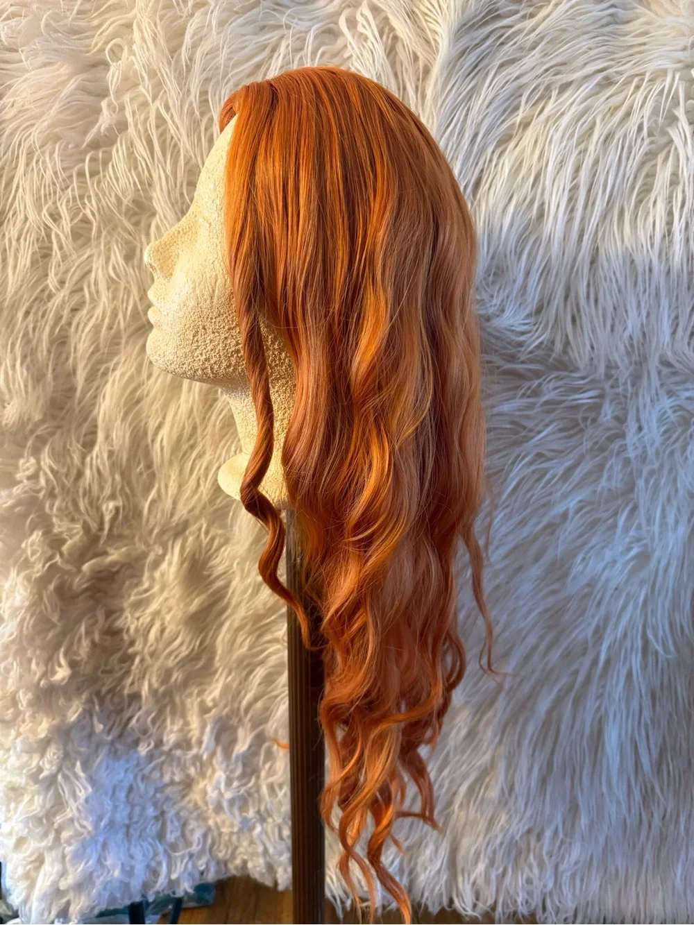 Red Copper Long Wavy Women’s Wig
